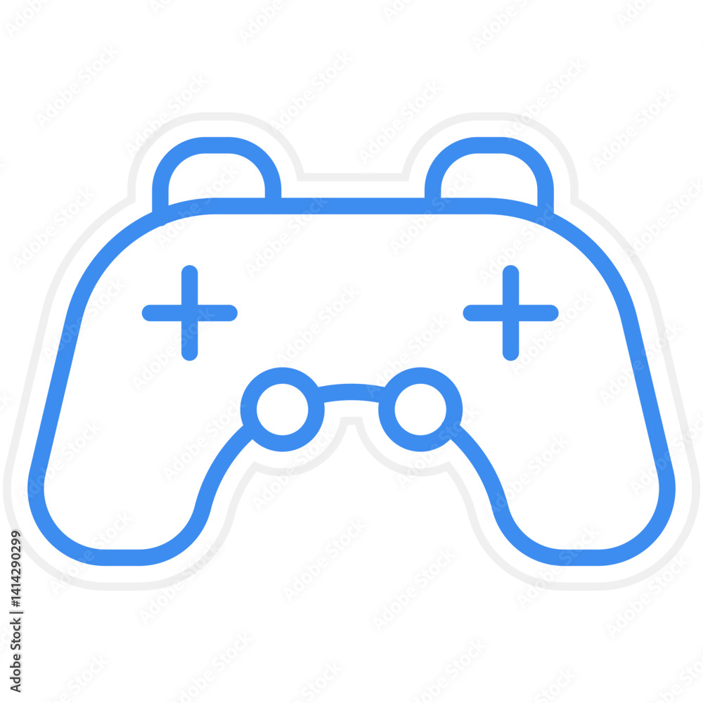 Obraz premium Joypad icon style