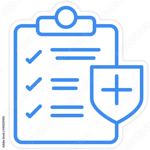Health Insurance icon style