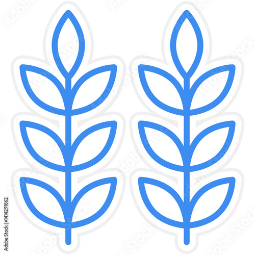 Carbohydrates icon style