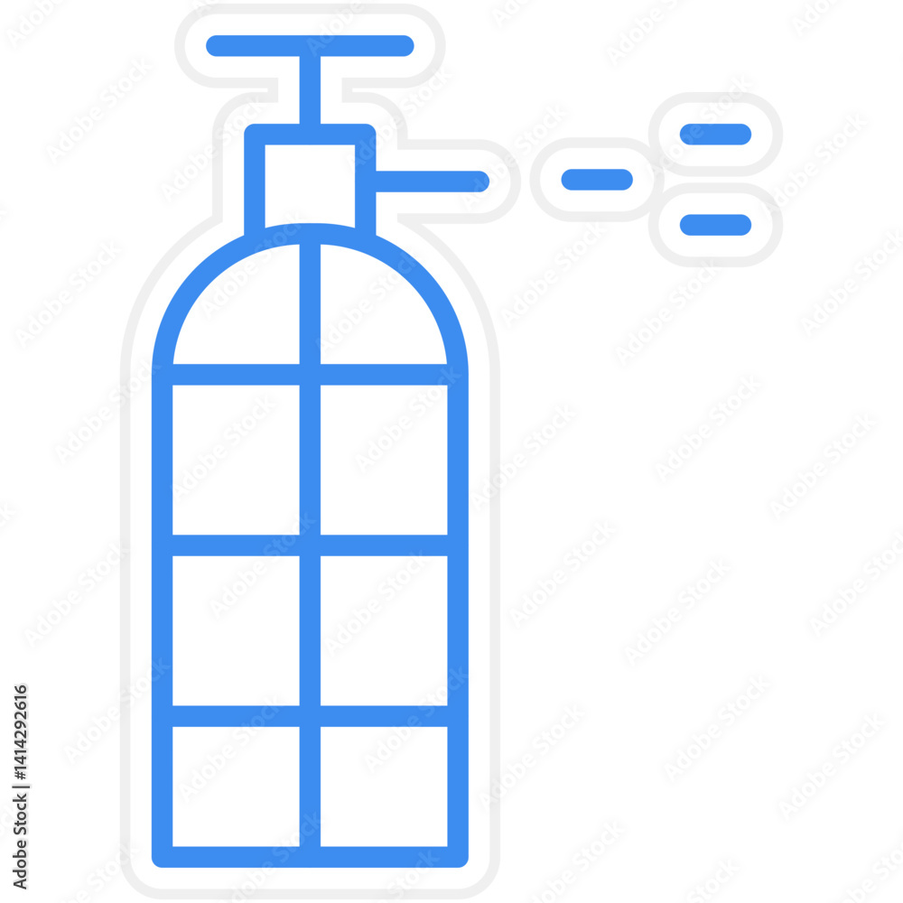 Spray icon style Spray icon style