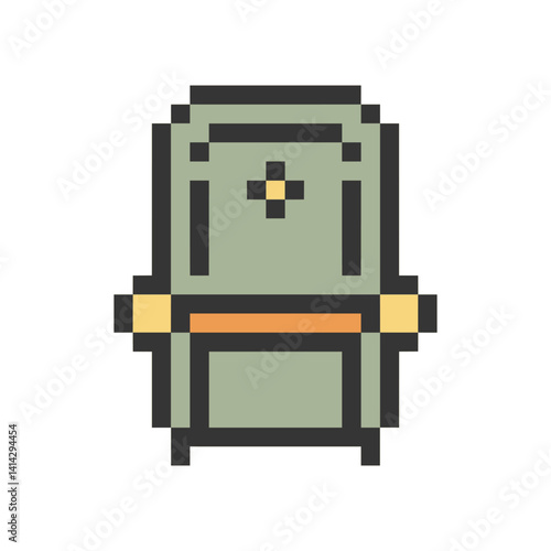 couch object sofa pixel art