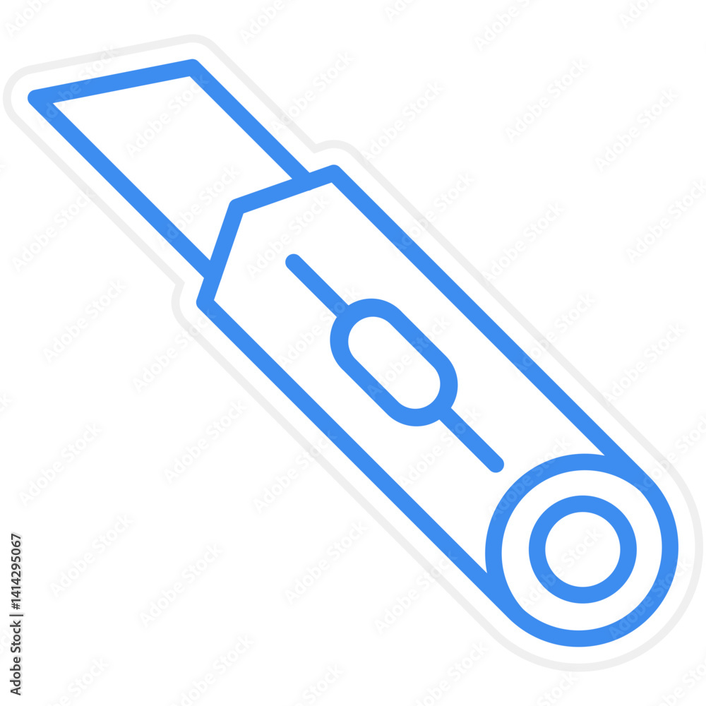 Paper Cutter icon style Paper Cutter icon style