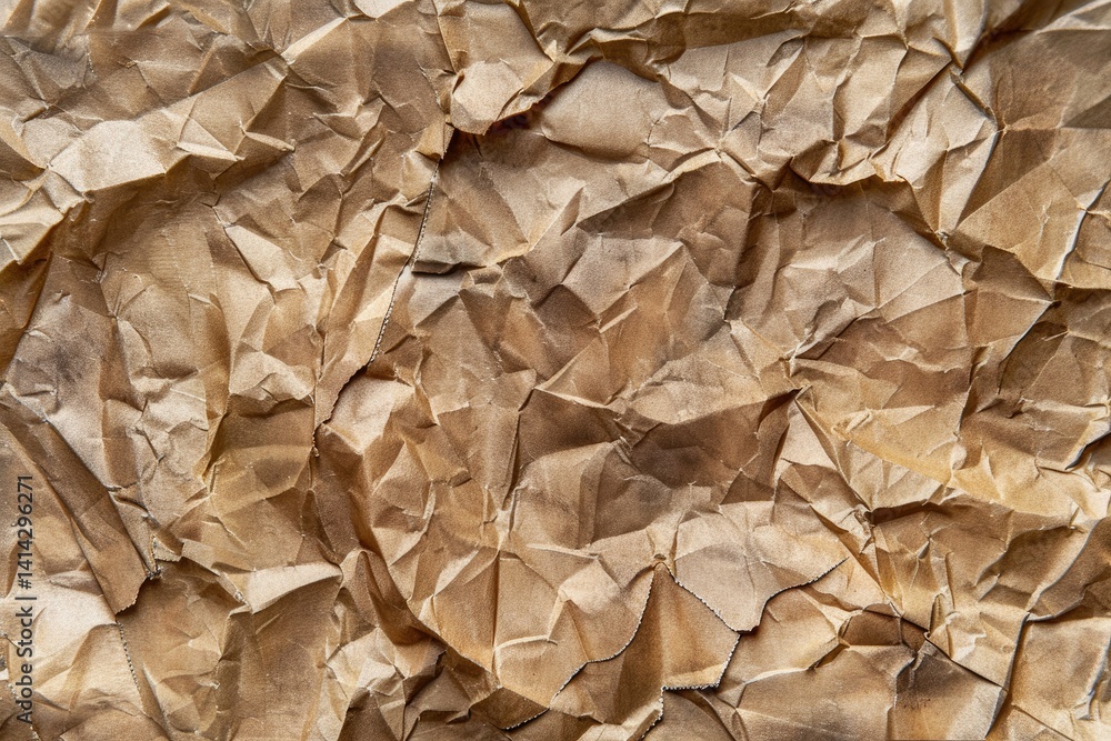 Craft Crumpled Paper Cardboard Background Brown Kraft Sheet Texture Background Craft Crumpled Paper Cardboard Background Brown Kraft Sheet Texture Background