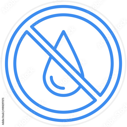 No Water icon style