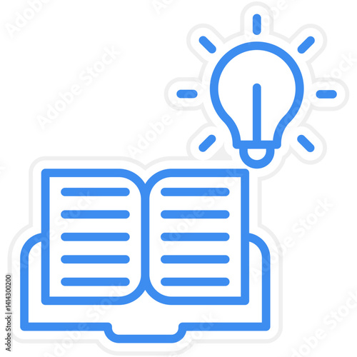 Learning icon style