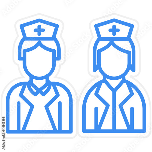 Nurse Practitioner icon style