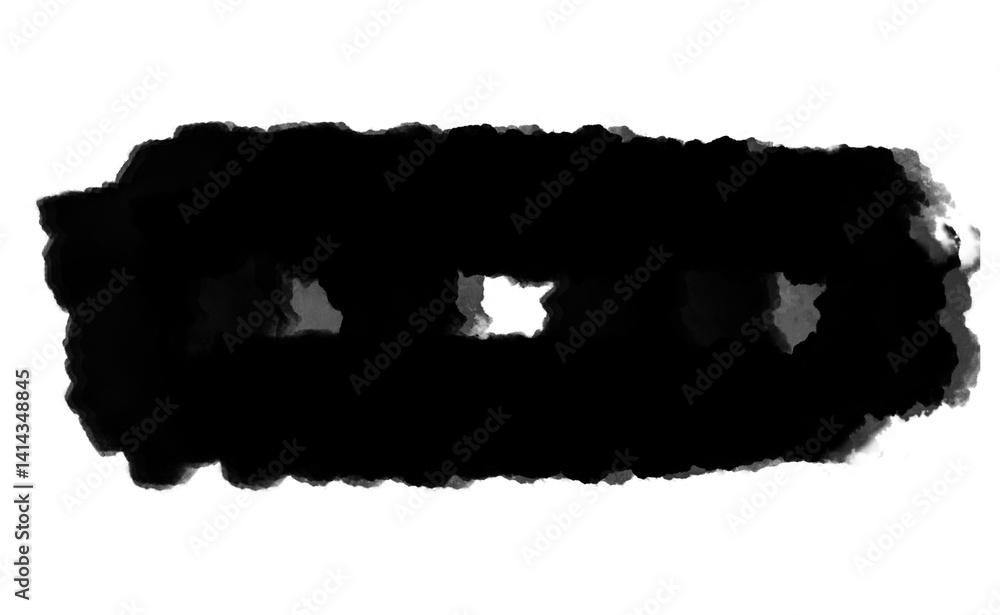 Abstract ink brush stock isolated on transparent PNG file Abstract ink brush stock isolated on transparent PNG file