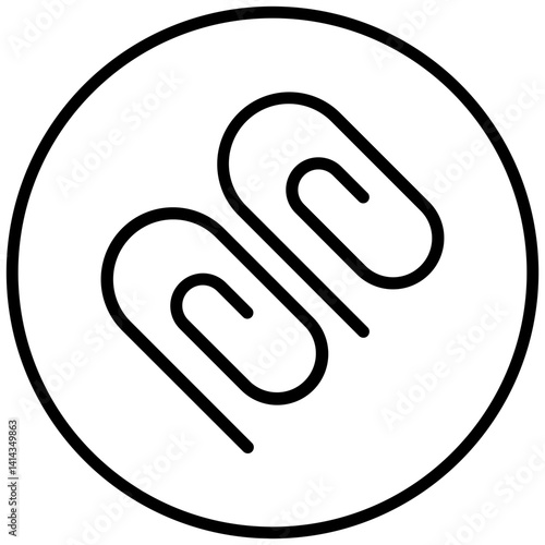 Paperclip Icon Style