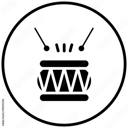 Drum Icon Style
