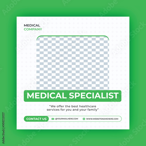 medical Social media post. medical promotion design. medical instgram post design. medical squre poster design.