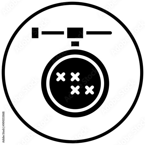 Cross Stitch Icon Style