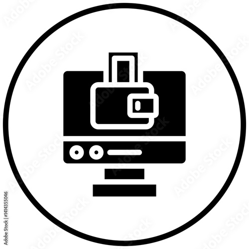 Digital Wallet Icon Style