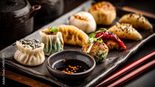 Elegant Dim Sum Variety for Restaurant Use