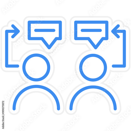 Counsellor Vector Icon Style