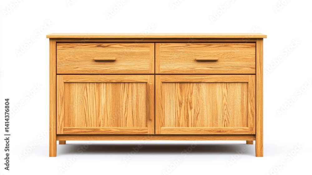 Modern Minimalist Wooden Drawer Unit with Two Compartments for Stylish Storage Modern Minimalist Wooden Drawer Unit with Two Compartments for Stylish Storage