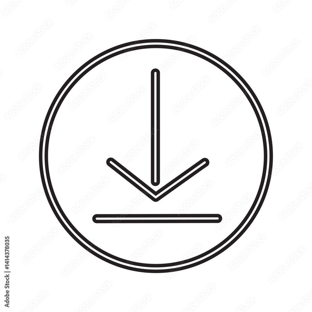 Download icon vector illustration, file download symbol isolated, Software download icon, upload icon, Set of download icons as template for design of web page, site or mobile app. Download icon vector illustration, file download symbol isolated, Software download icon, upload icon, Set of download icons as template for design of web page, site or mobile app.