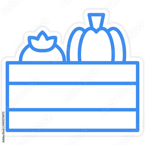 Harvest farming Vector Icon Style