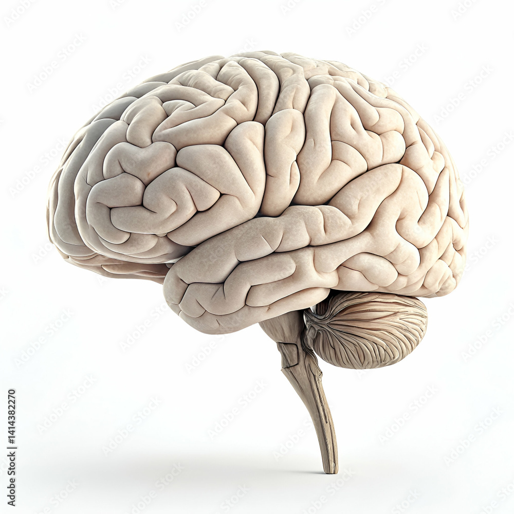 Brain Icon 3D Modeled Rendering for Neuroscience and Health Applications
Brain Icon 3D Modeled Rendering for Neuroscience and Health Applications