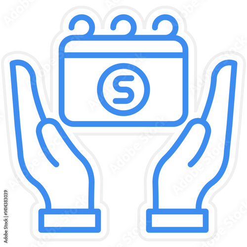 Maternity benefits Vector Icon Style