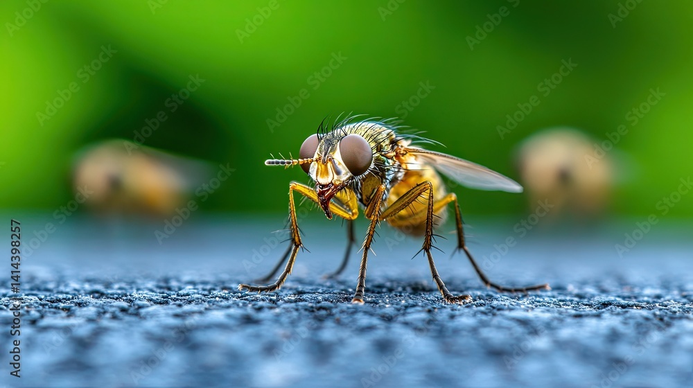 Midges or flies on asphalt are insects that live on the surface of asphalt. Midges or flies on asphalt are insects that live on the surface of asphalt.