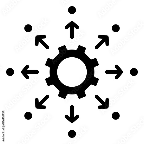 Dns Propagation Icon Element For Design