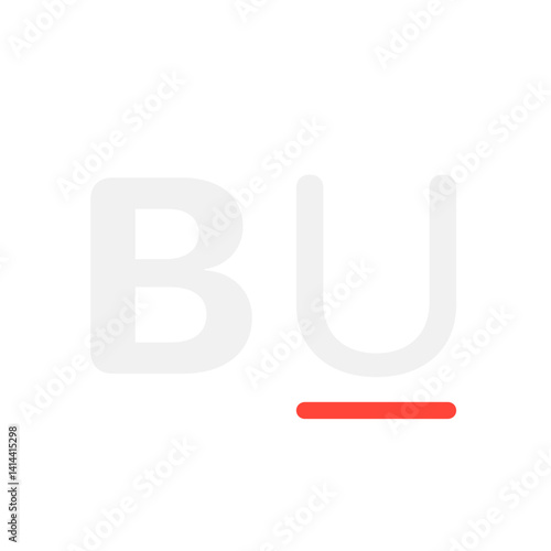 Bold Underline Icon
