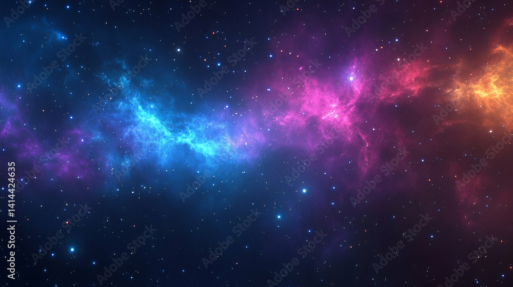 Cosmic nebula background texture vibrant blue purple hues Cosmic nebula background texture vibrant blue purple hues