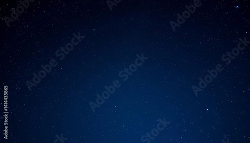 Dark, star-filled night sky featuring Ursa Minor constellation; ample empty space, sparkle, celestial bodies