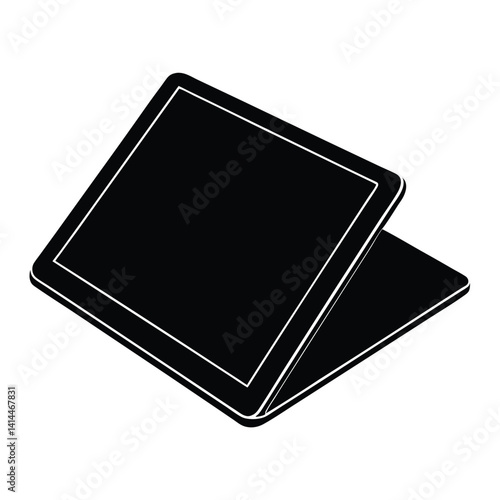 Sleek Tablet Design Modern Portable Technology Icon