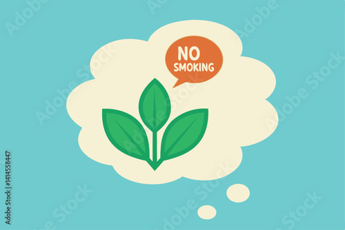 No tobacco day vector illustration.
