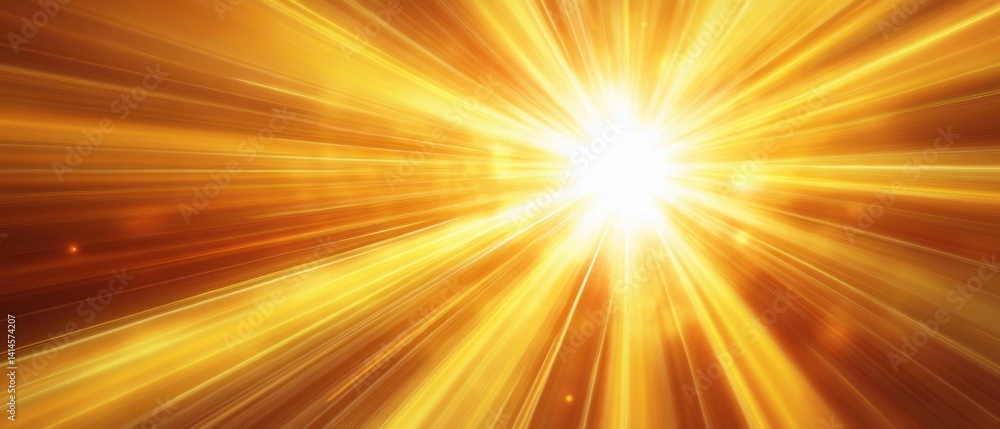 Radiant Golden Sunburst: A Celestial Burst of Light and Warmth Radiant Golden Sunburst: A Celestial Burst of Light and Warmth