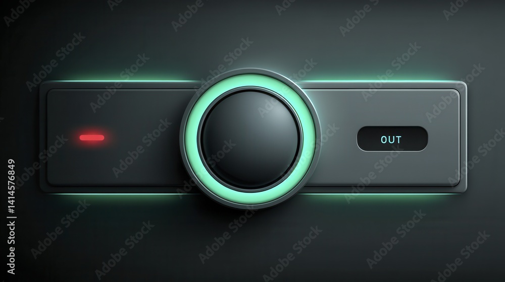 Sleek rectangular button modern design el-3 - screen metallic virtual rectangular Sleek rectangular button modern design el-3 - screen metallic virtual rectangular