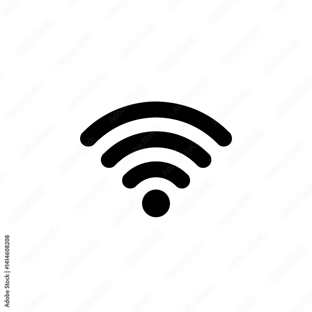 Wi-Fi Signal Icon
Wi-Fi Signal Icon