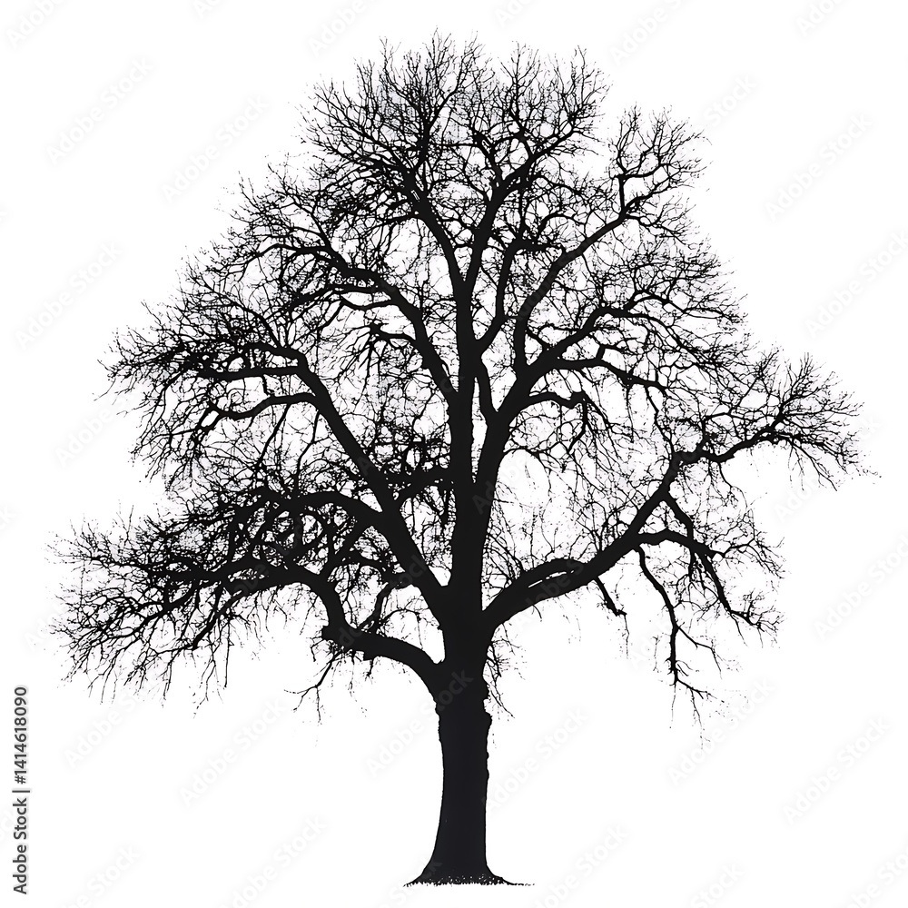 Black branches intertwine creating a silhouette against a bare backdrop nature's intricate Black branches intertwine creating a silhouette against a bare backdrop nature's intricate