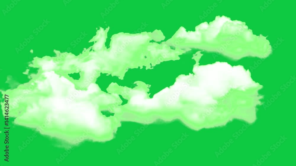 Green screen fog or cloud with a light misty effect, perfect for creating subtle mood or background atmosphere in cinematic videos. Green screen fog or cloud with a light misty effect, perfect for creating subtle mood or background atmosphere in cinematic videos.