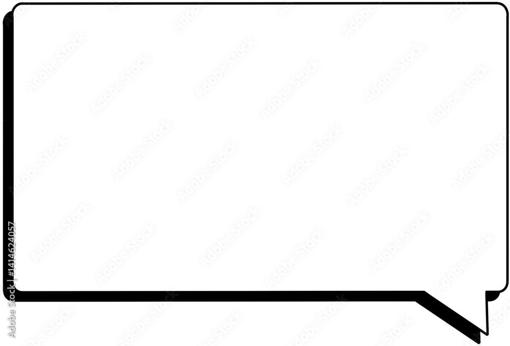 Obraz premium 말풍선