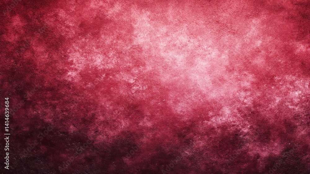 Fototapeta premium Textured Maroon Grunge Background with Vignette Perfect for Graphic Design