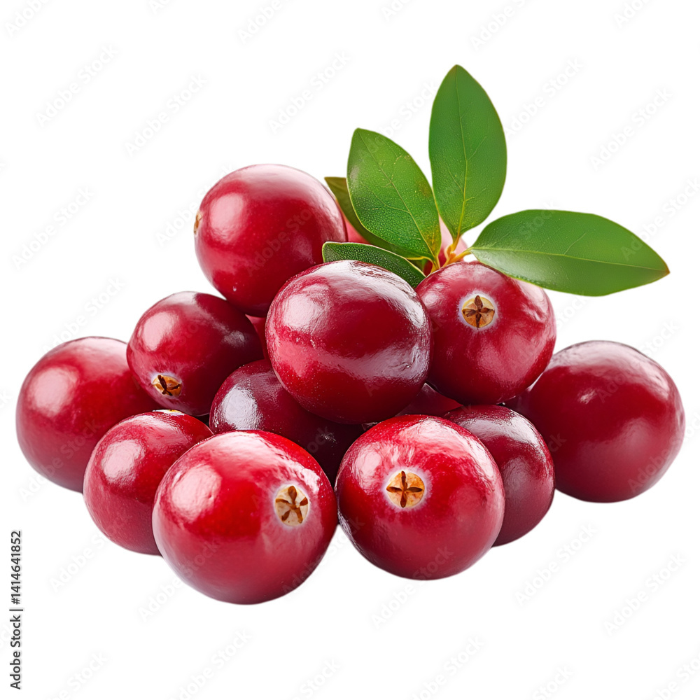 Fresh Cranberries Red Berries Healthy Food Fresh Cranberries Red Berries Healthy Food