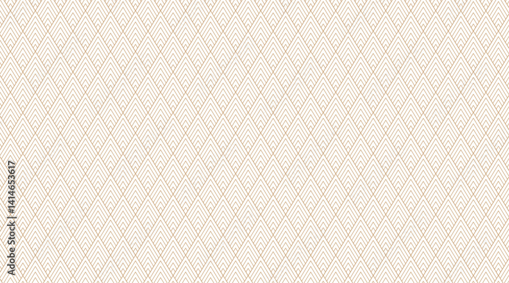 Seamless pattern template with geometric diamond shape | Creative texture background with line for decoration, special event, cover, poster, banner, fabric | Futuristic design with cream color Seamless pattern template with geometric diamond shape | Creative texture background with line for decoration, special event, cover, poster, banner, fabric | Futuristic design with cream color