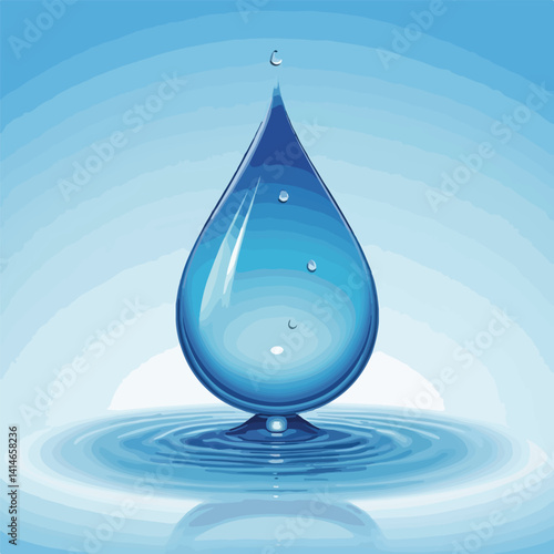 water drop splash