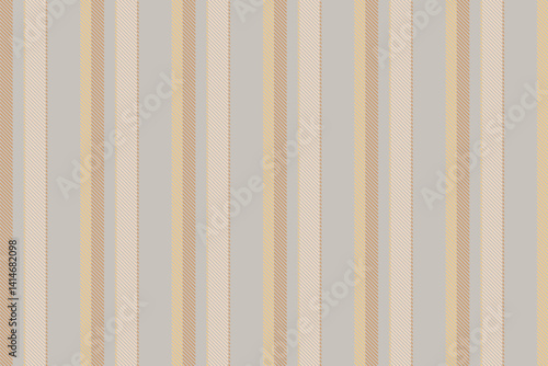 Elegant vertical stripes in neutral beige and grey tones create a sophisticated texture.