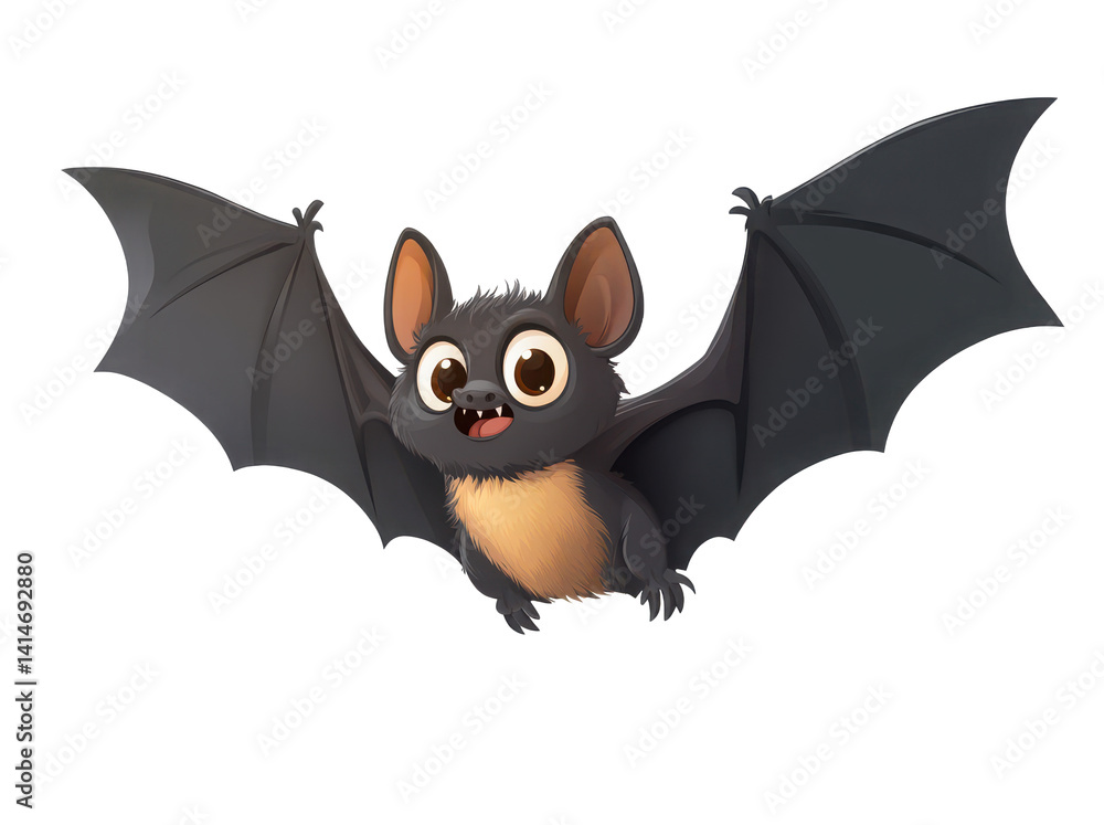 Fototapeta premium bat character vector style