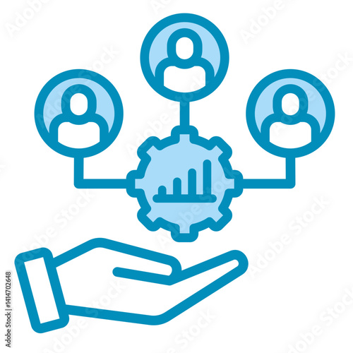 Stakeholder Analysis  Icon Element For Design
