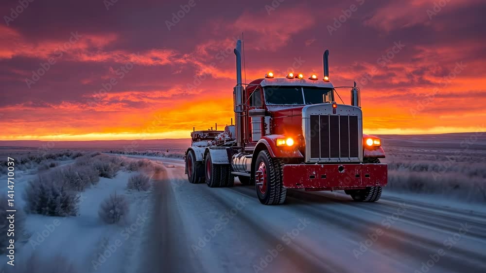 Majestic Sunset Truck Ride