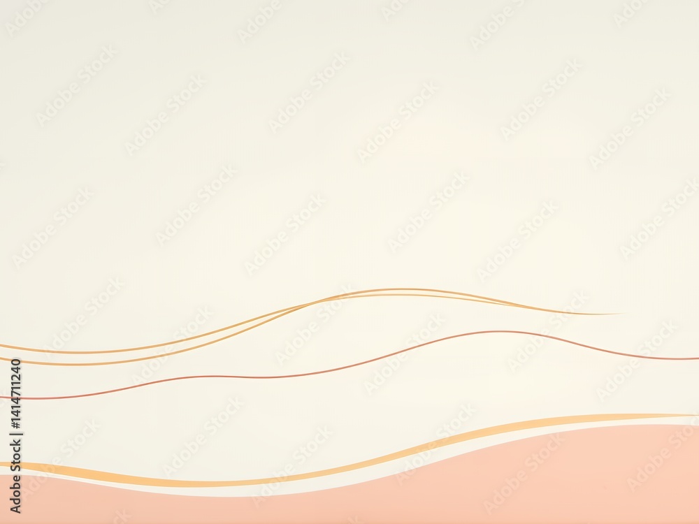 Abstract Wave Pattern in Pastel Tones Abstract Wave Pattern in Pastel Tones
