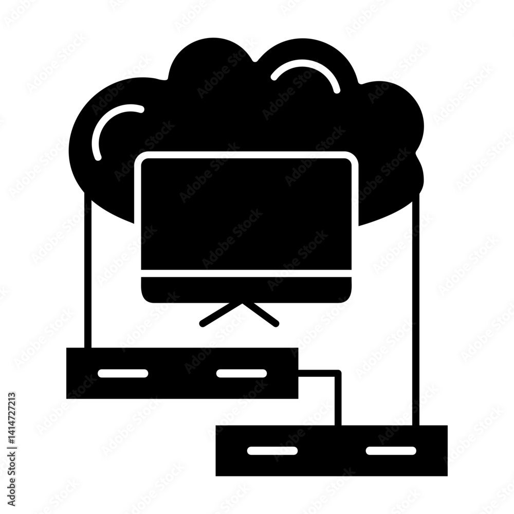 Cloud Computing Icon Cloud Computing Icon