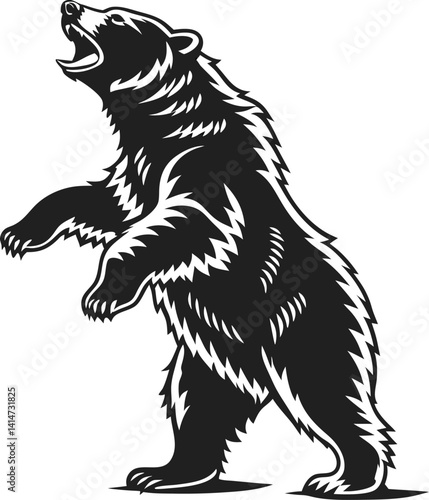 bear vector illustration