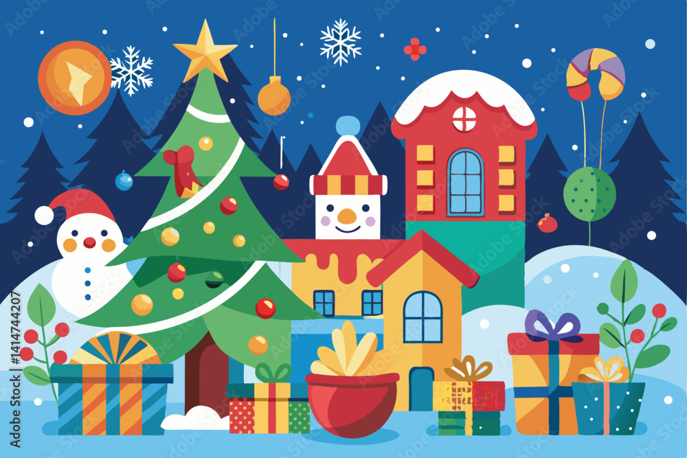 Whimsy Christmas Background Art
Whimsy Christmas Background Art