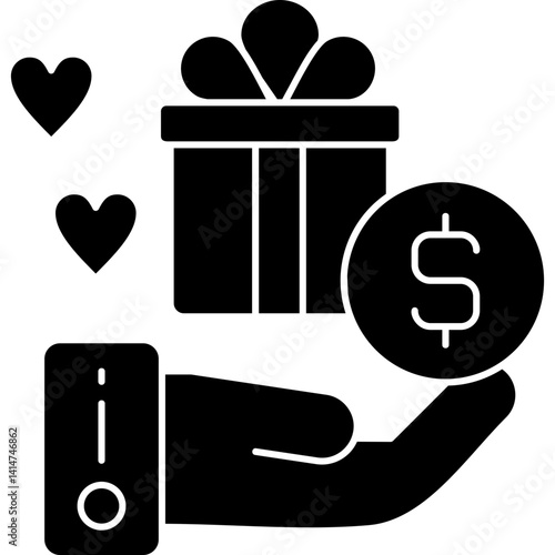 Give Icon Vector Element