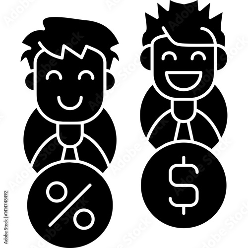Lending Icon Vector Element